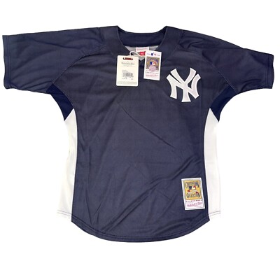 100% Authentic Mitchell Ness Derek Jeter New York Yankees Jersey Medium  Men