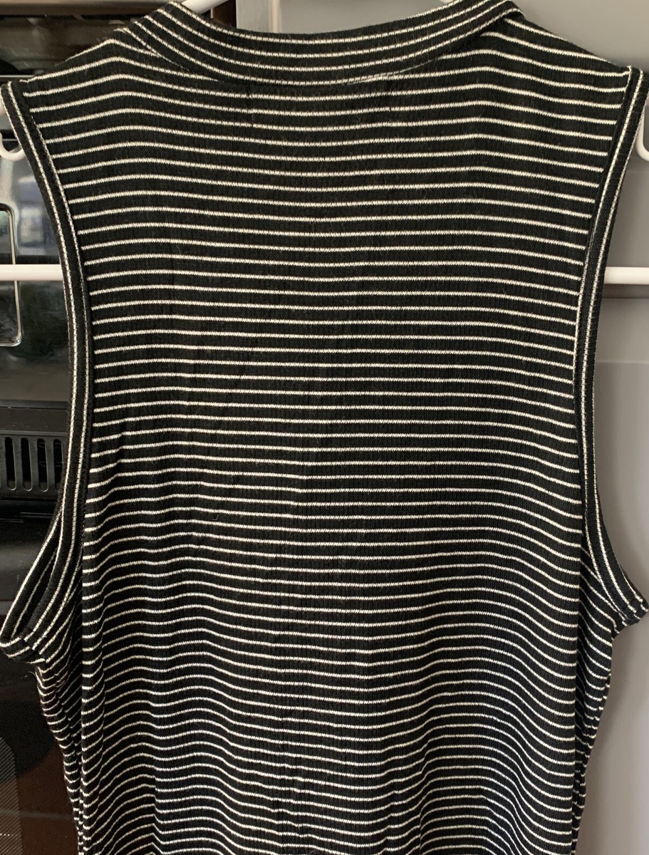 ACTIVE USA Women's Black/White Sleeveless Dress Stretch Long M | eBay ACTIVE USA Women's Black/White Sleeveless Dress Stretch Long M | eBay