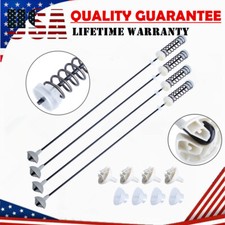 4 Pcs W10780048 Washer Suspension Rod Kit Fits For Whirlpool Kenmore Maytag Part
