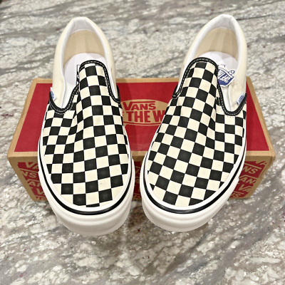Vans Classic Slip-On 98 DX Anaheim Factory - Checkerboard