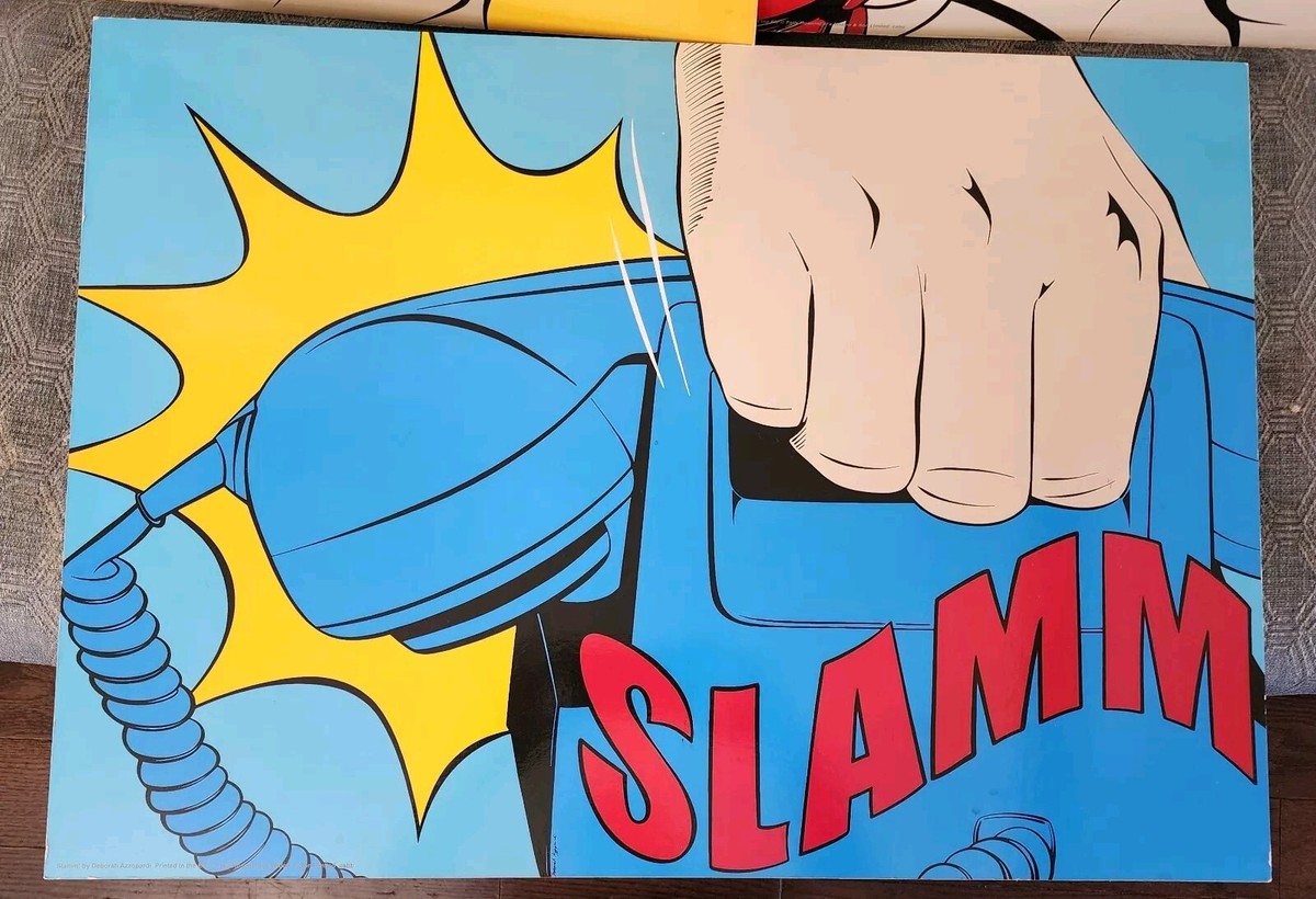 Vintage Ikea Deborah Azzopardi Set Of 3 Wall Pop Art 27x30 Shh