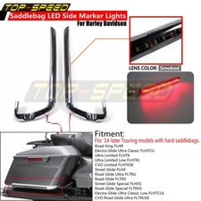 Saddlebag Side Marker Light Kit Custom For Harley Touring Electra Glide Cvo Flht Saddlebag Side Marker Light Kit Custom For Harley Touring Electra Glide Cvo Flht