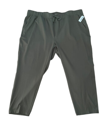 Old Navy Woman s Plus High Rise Slim Taper Olive Green Pants Activewear Bottoms