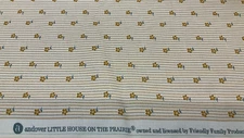 ANDOVER FABRICS- LITTLE HOUSE ON THE PRAIRIE #7956-GOLD - BY THE YARD