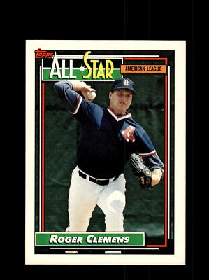 Boston Red Sox Roger Clemens #405 Topps Baseball Near Mint or
