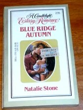 BLUE RIDGE AUTUMN by Natalie Stone - Vintage Candlelight Ecstasy Romance  #235