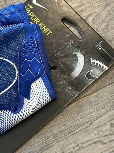 Guantes de fútbol americano Nike NFL tejido vapor para hombre juego real/blanco talla L - Imagen 5 de 8