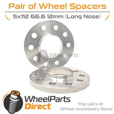 Spurverbreiterung (2) 5x112 66,6 12mm f&uuml;r Mercedes CLS-Klasse [W219] 05-10