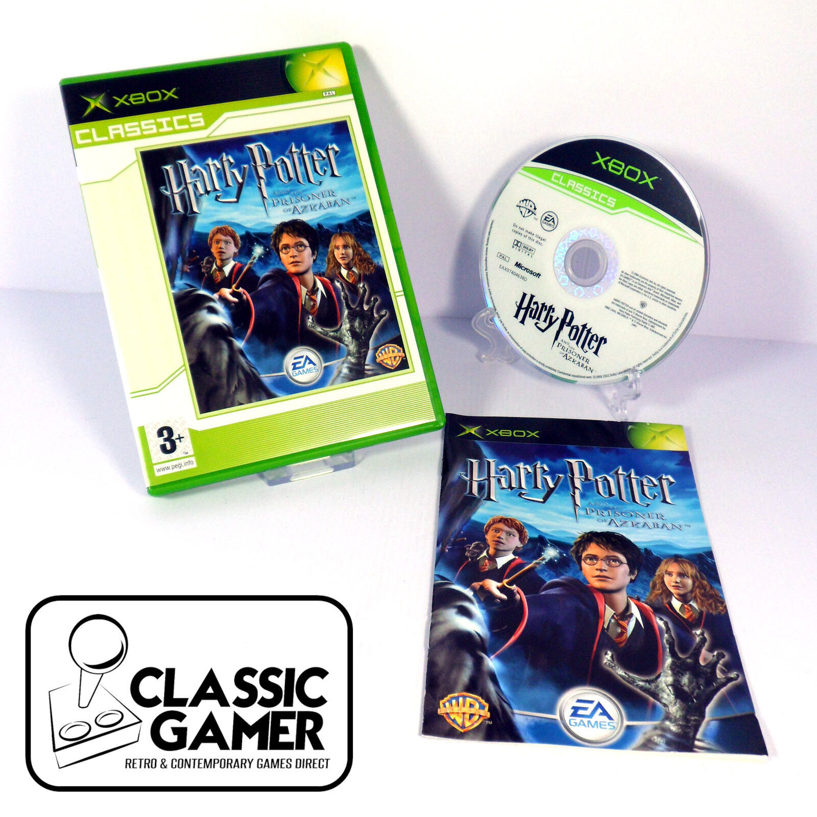 Harry Potter and the Prisoner of Azkaban (Classics) (Original Xbox) *Near Mint*