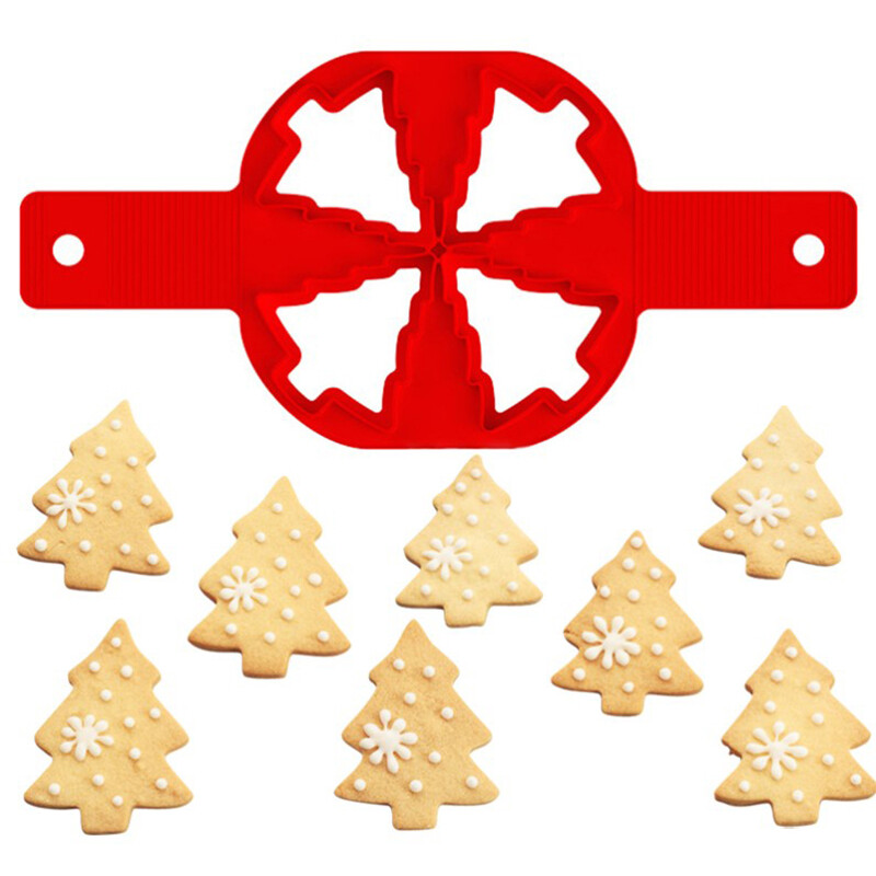 Nonstick Christmas Pancake Molds Ring Silicone Fried Egg Mould Pancake