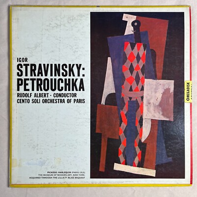 IGOR STRAVINSKY Stravinsky: Petrouchka 1959 Vinyl LP Omega Disk OSL-8 - VG
