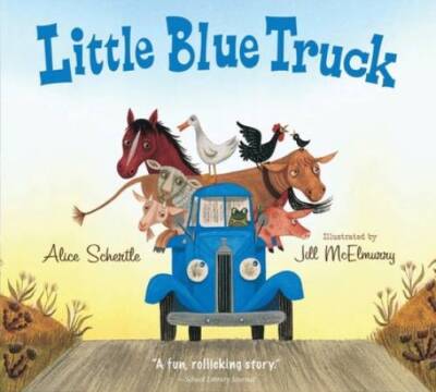 Little Blue Truck (padded board book) - Board book - VERY GOOD