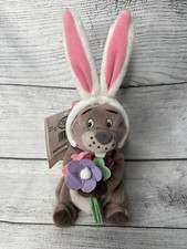 DISNEY Store EASTER BUNNY GOPHER 10" Mini Bean NEW with Tags