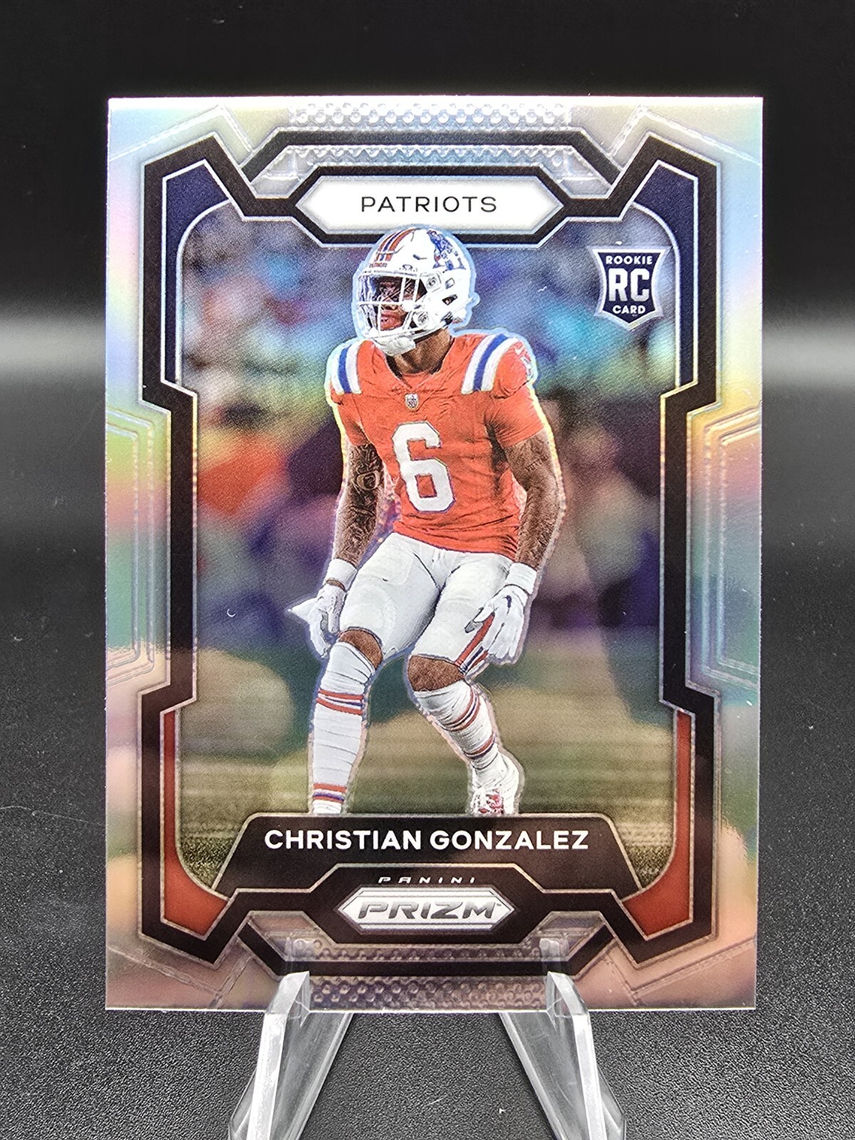 2023 Panini Prizm - Rookies Silver Prizm #369 Christian Gonzalez (RC)