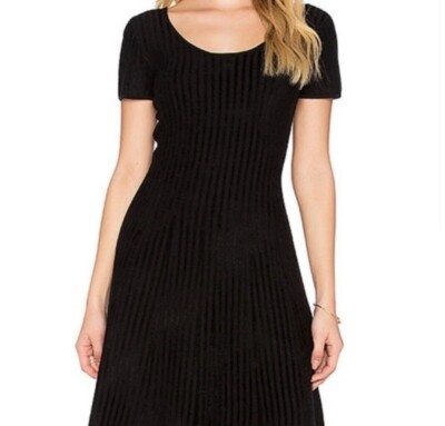 knee length dresses for ladies MINKPINK Isabel Black Knit Maxi Dress