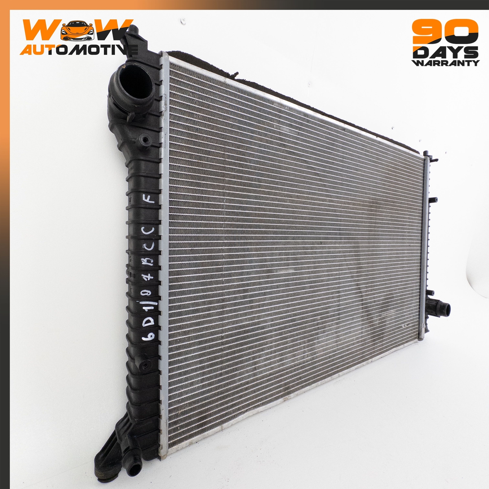 04-13 BENTLEY CONTINENTAL GTC GT ENGINE COOLING RADIATOR AC CONDENSER  OEM