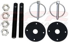Universal Black Flip-over Style Hood Pin Kit Universal Black Flip-over Style Hood Pin Kit