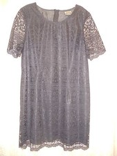 Beautiful Black Lace Dress, Size 20