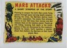 1962 Topps Bubbles Mars Attacks! Checklist #55 rs2
