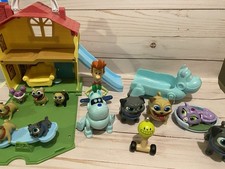 Disney Jr Puppy Dog Pals Lot Mini Playhouse Plus 3  Figures Bingo Rolly ARF