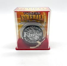 Vintage Yomega Fireball YoYo Open Box Made in USA Clear