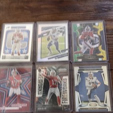 Panini Josh Allen Buffalo Bills NFL Football Card Lot 2022 6 Fireworks Stars