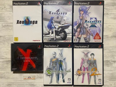 SONY PS 1 2 Xenogears & Xenosaga Episode      & Digital Devil Saga from Japan