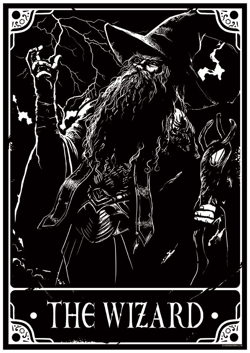 Deadly Tarot - The Wizard Mini Poster