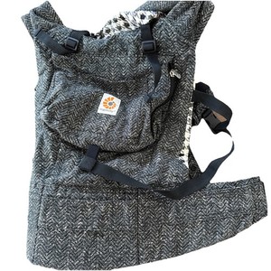 Ergobaby Original 3 Position Baby Carrier, Black Twill EUC