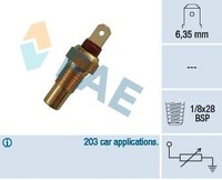 FAE Sensor, KüHlmitteltemperatur 31570 FüR Daihatsu Hyundai Isuzu KIA Lexus
