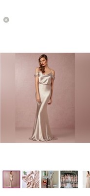 Jenny Yoo Gold Serena Dress Size 4 Off Shoulder Bridesmaid Gown Satin Champagne | eBay Jenny Yoo Gold Serena Dress Size 4 Off Shoulder Bridesmaid Gown Satin Champagne | eBay