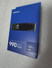 SAMSUNG 990 EVO Plus 4TB PCIe NVMe M.2 2280 Internal SSD MZ-V9S4T0B/AM New Seal