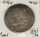 Old Duffy’s toned 1896 o Morgan Silver$ Ch ch about Uncirculated Free SH DM1A10
