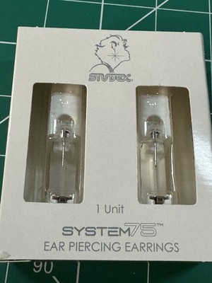 Studex SYSTEM75 SET STUDS 3mm FEB AMETHYST CRYSTAL STAINLESS STEEL 7512-0101-23