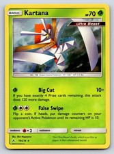 Kartana 19/214 Holo Rare Unbroken Bonds Pokemon Near Mint