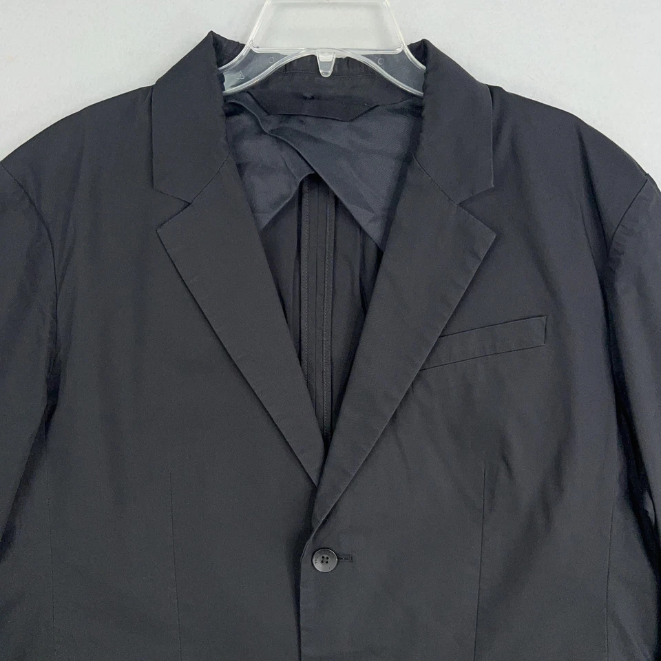 Rag and Bone Blazer Mens 48 Black Jacket Coat Minimalist Office Work Preppy Luxe - Image 2 of 4