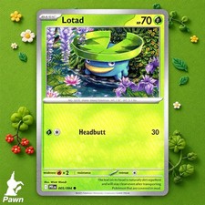 Lotad 5/94 Fiamme Fantastiche Pokemon TCG Card Erba Singola Trading Card