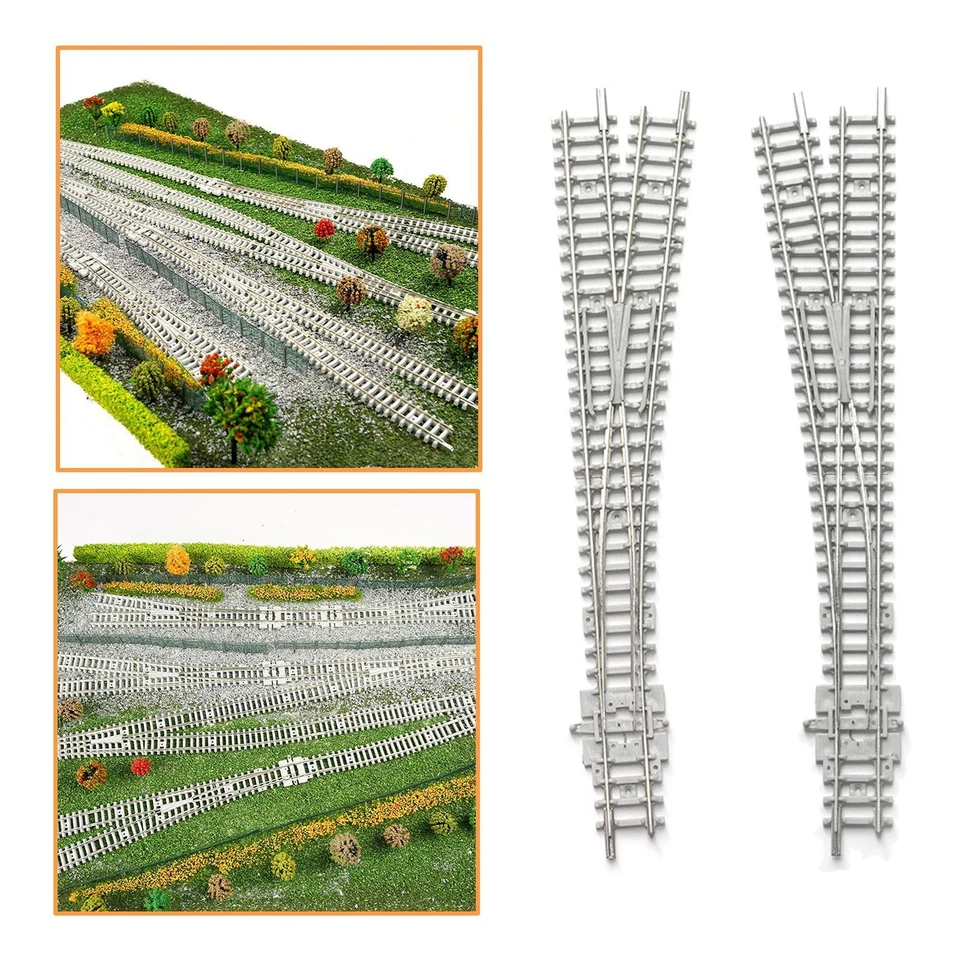 Train Model Turnout N Scale for Enthusiasts for Railway System 1:160 Scale - Image 2 of 2