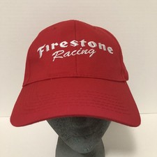 Firestone Racing K Products Adjustable Hat SnapBack Red One Size READ