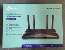 TP-LINK Archer AX1500 1.5 Gbps Wi-Fi 6 Dual-Band Wireless Router