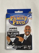 Spin Master Family Feud Jumbo Card Party Trivia Game: Platinum Edition Complete