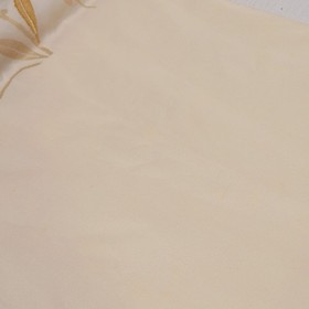 4-Piece Vintage Japanese Silk Kimono Set &ndash; Orange with Gold Accents & Cream Obi