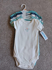 Carters New 12 Month Bodysuits Lot of 5. Brand New.