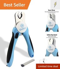 Dog  Cat Pets Nail Clippers and Trimmers - with Safety Guard to Avoid Overcu...