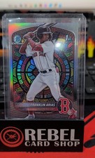 Franklin Arias SP 🔥 2025 Bowman Chrome Prospects Etched in Glass Variation