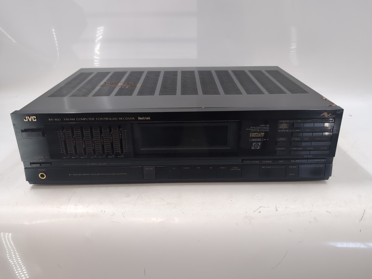 JVC RX-450 Reciever/Tuner *AS-IS* - EB-18711 - | eBay