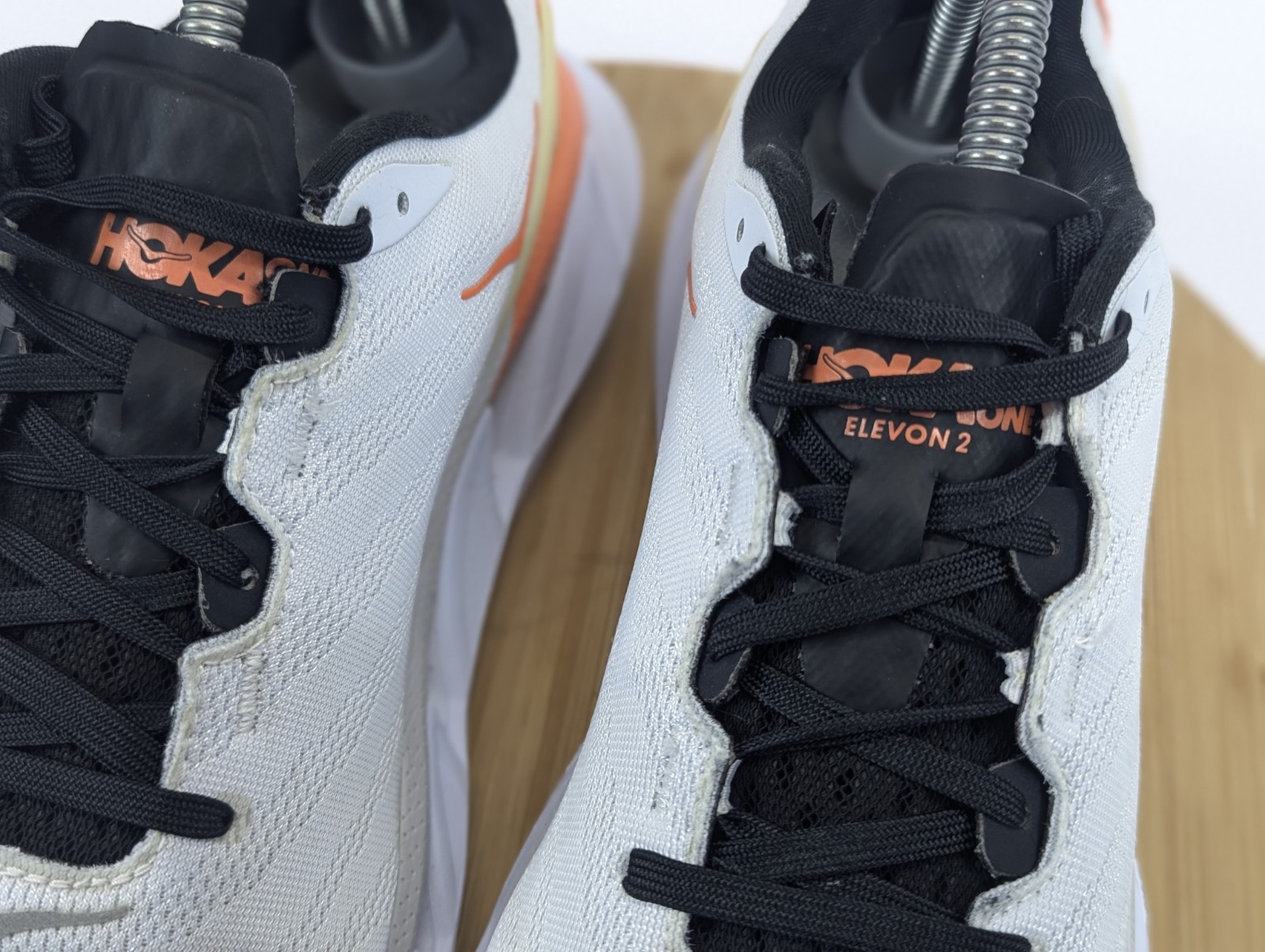 Hoka Elevon 2 White Running Shoes Womans 9 Athletic Sneakers Trainer  thumbnail 10