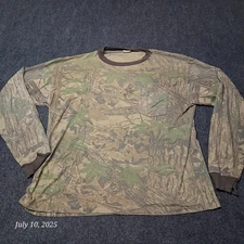 * Vintage Red Head Redhead Realtree Pocket T Shirt Size Large Camouflage