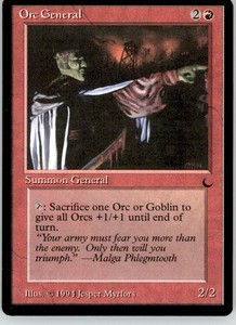 Orc General (73/122) - The Dark - Uncommon - MTG