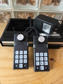 ColecoVision Bundle/ Power Cord, Controllers, 2 Games * No Audio Working *